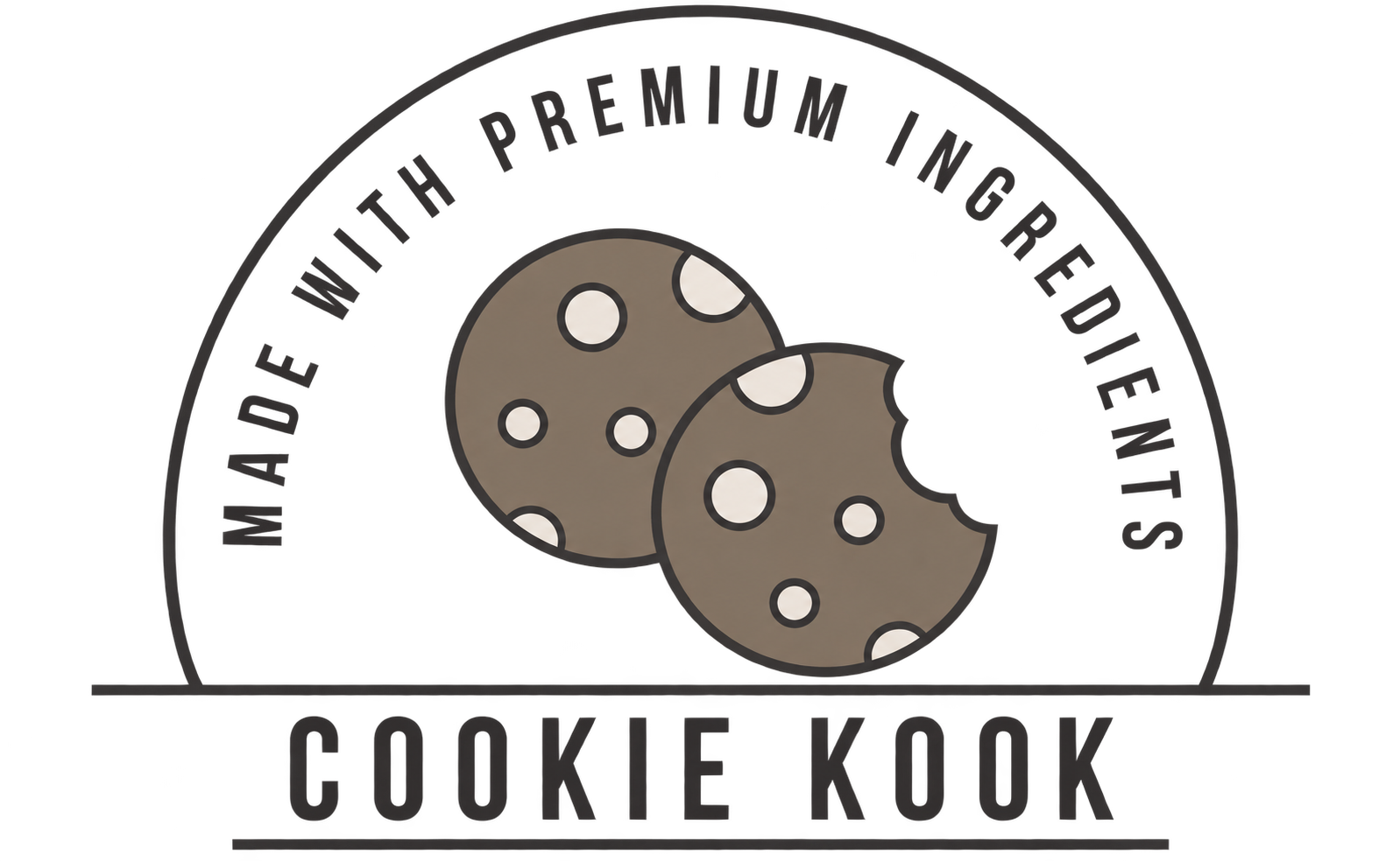 Cookie Kook — made with premium ingredients